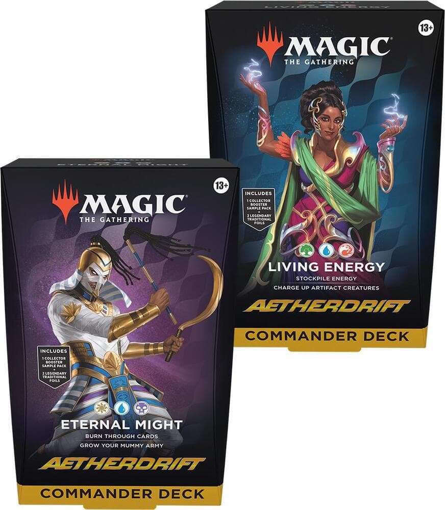 Aetherdrift Commander Deck Set (4)