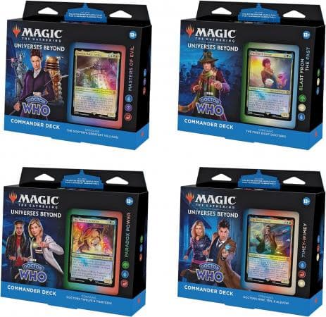 Doctor Who Commander Deck Set (4)