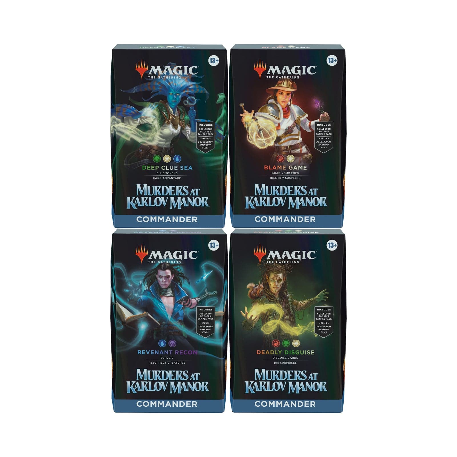 Murders at Karlov Manor Commander Deck Set (4)