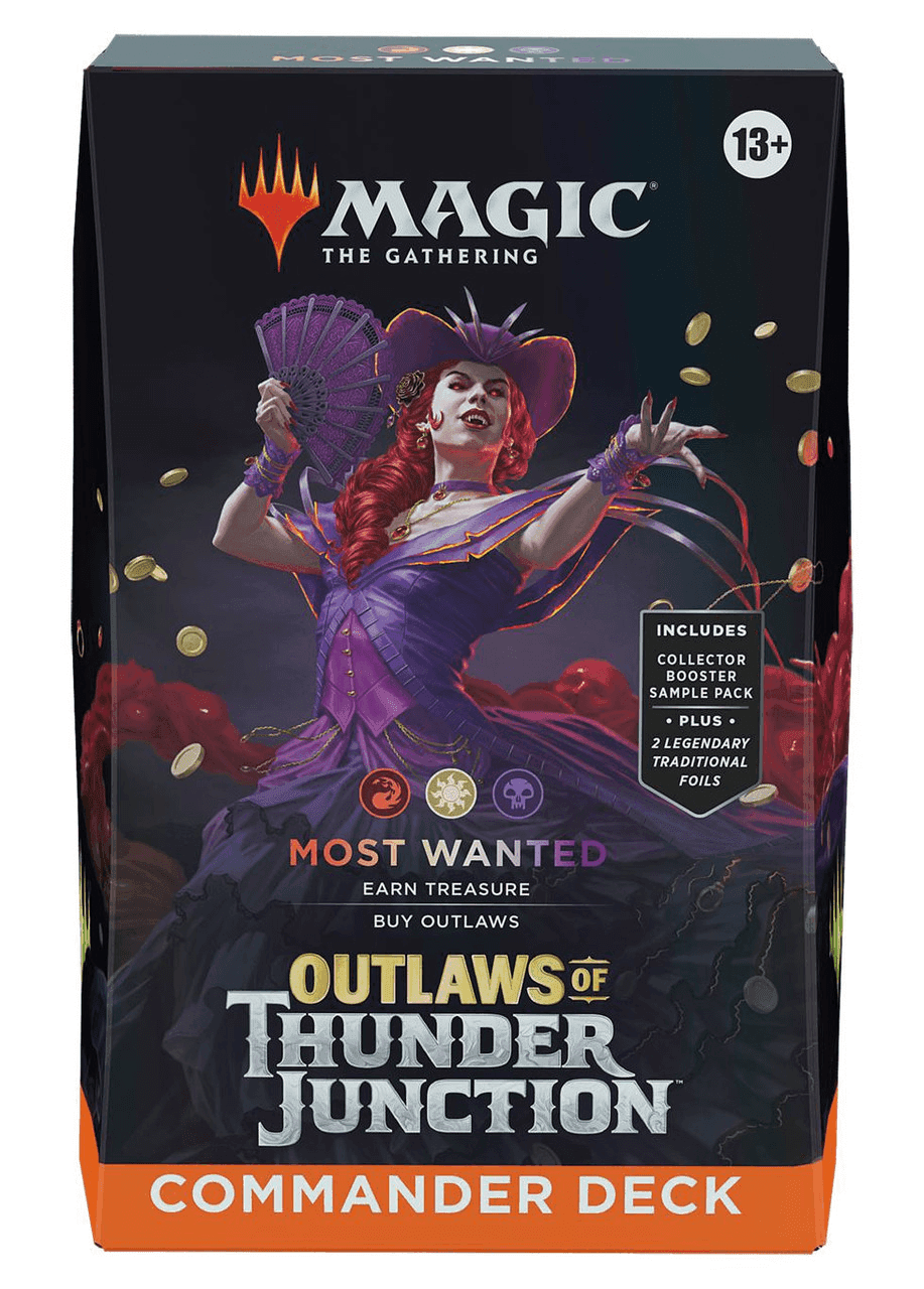 Outlaws of Thunder Junction Commander Deck - Most Wanted