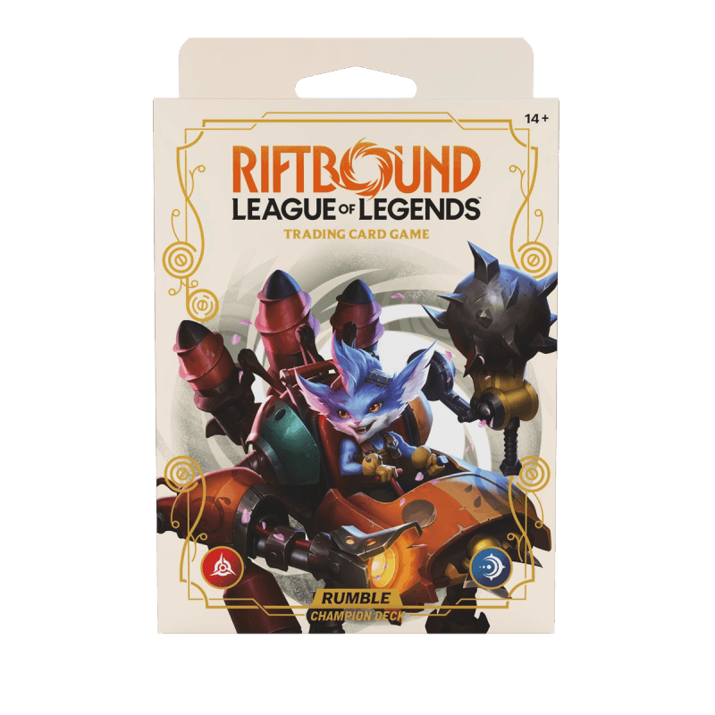 Riftbound: Spiritforged Champion Deck - Rumble