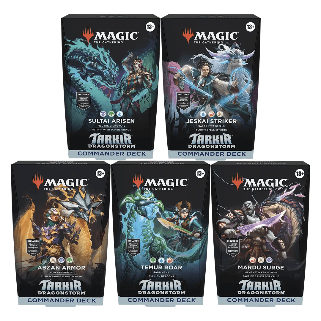 Tarkir: Dragonstorm Commander Deck Set (4)