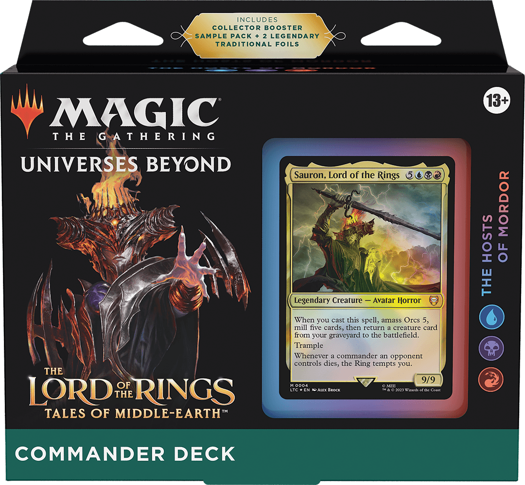 The Lord of the Rings: Tales of Middle-earth Commander Deck - The Hosts of Mordor